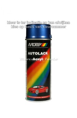 Motip Kompakt autolak 53620 metallic blauw in 400ml spuitbus