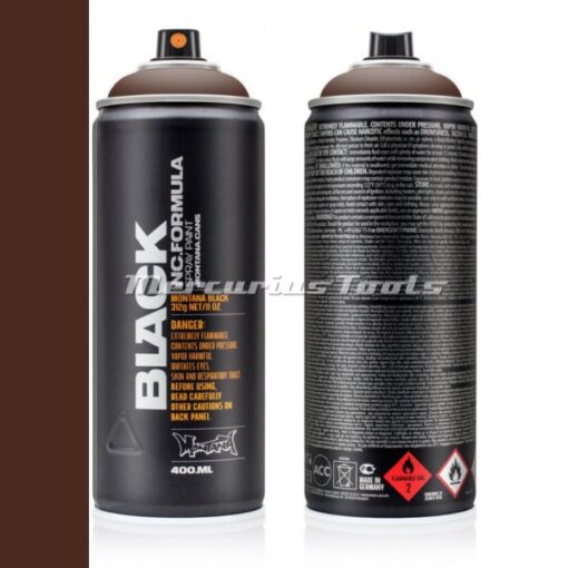 Mud BLK8260 lak in spuitbus 400ml -Montana Black