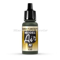 Olive Green Rlm80 71265 Vallejo Airbrush verf Model Air acryl 17ml