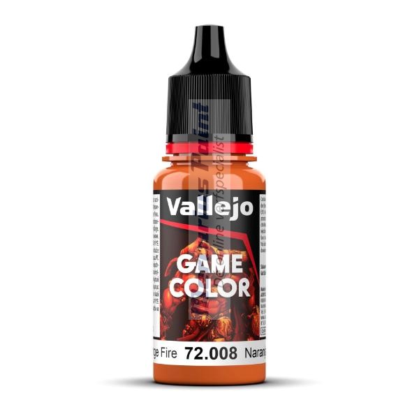 Orange Fire 72008 Vallejo Game Color modelbouwverf 18ml