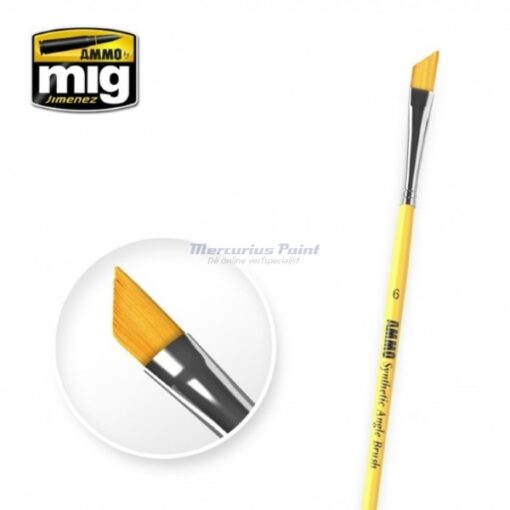Penseel angle NO. 6 synthetisch Ammo Mig Jimenez