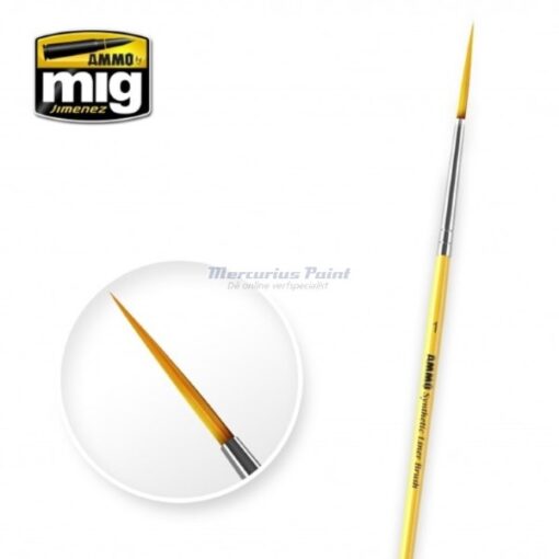 Penseel liner NO. 1 synthetisch Ammo Mig Jimenez