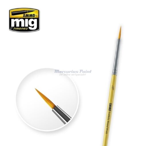 Penseel rond NO. 2/0 synthetisch Ammo Mig Jimenez