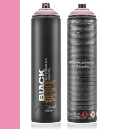 Pink Cadillac BLK3120 Montana Black in spuitbus 600ml