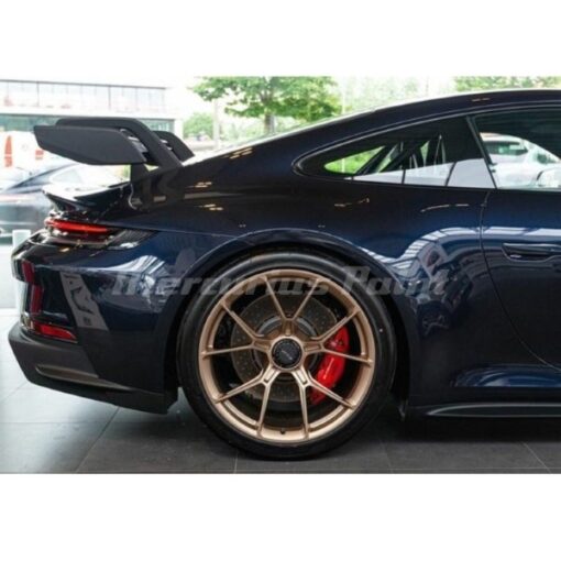 Porsche Neodyme Seidenglanz 0Z1 velgenlak autolak spuitbus op kleur gemengd