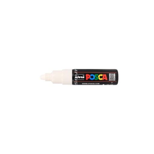 Posca PC7M Wit groot 4.5-5.5mm BL marker