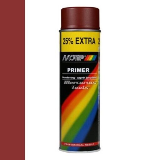 Primer rood in spuitbus 500ml -Motip 04055