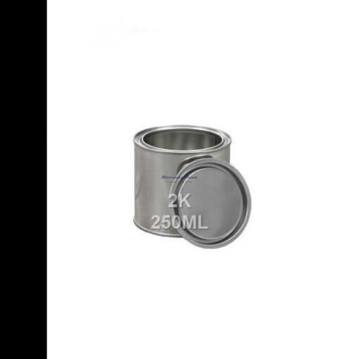 RAL9005 Diep Zwart 2k 250ml autolak in blik gemengd