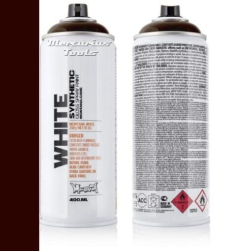 Red Black 3090 Montana White in spuitbus 400ml