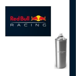 Red Bull F1 Formule 1 blauw autolak in spuitbus op kleur gemengd