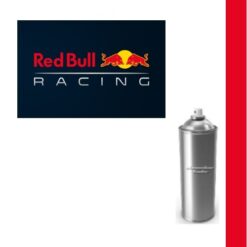 Red Bull F1 Formule 1 rood autolak in spuitbus op kleur gemengd