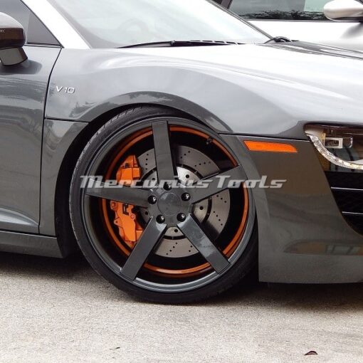 Remklauwlak Audi oranje 2K in spuitbus