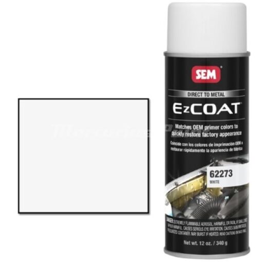 SEM EZ coat 62273 White DTM lak wit in spuitbus 400ml