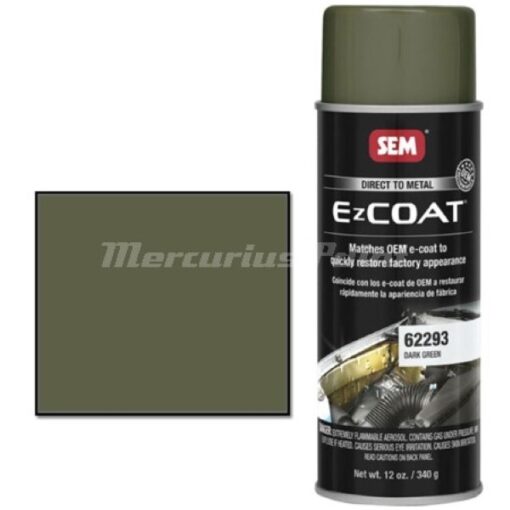 SEM EZ coat 62293 Dark Green DTM lak groen in spuitbus 400ml