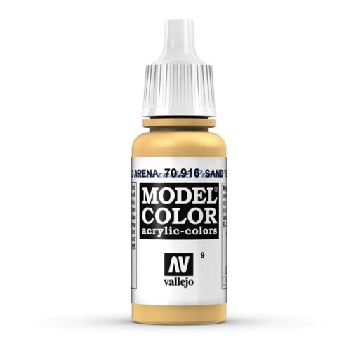 Sand Yellow 70916 Model Color acryl Vallejo verf 17ml