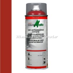 Schutler rood landbouw acryl lak in 400ml spuitbus -Colormatic LM0277