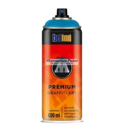 Shock Blue Transparent Belton premium Molotow 400ml spuitbus