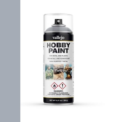 Silver 28021 Vallejo Hobby paint spuitbus primer