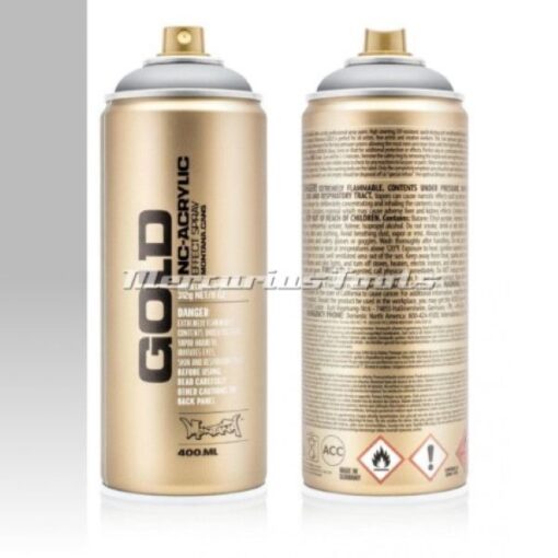Silver Matt M1100 lak in spuitbus 400ml -Montana Gold