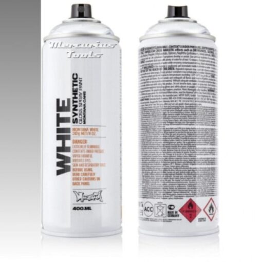 Silver Montana White in spuitbus 400ml
