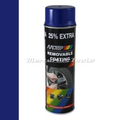 Sprayplast rubber coating hoogglans blauw 500ml -Motip 04308