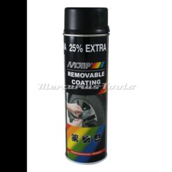Sprayplast rubber coating mat zwart 500ml -Motip 04301