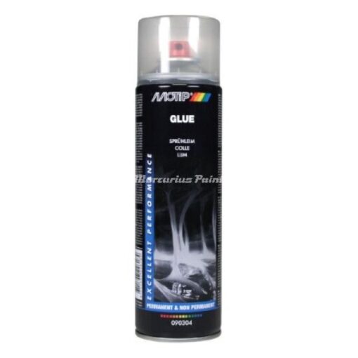 Spuitlijm - lijmspray in 500 ml spuitbus -Motip 090304