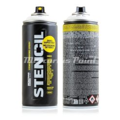 Stencil spray white wit 9100 400ml Montana
