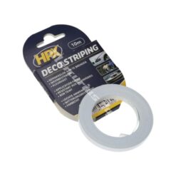 Striping tape 3mm wit 10m rol HPX LB02AQ