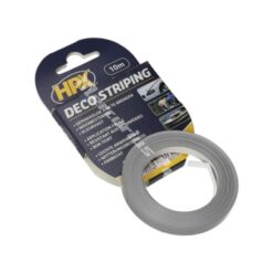 Striping tape 6mm zilver 10m rol HPX LB03AV