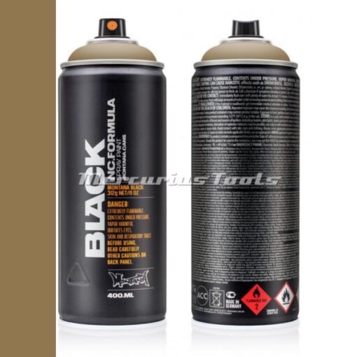 Syrian BLK8130 lak in spuitbus 400ml -Montana Black