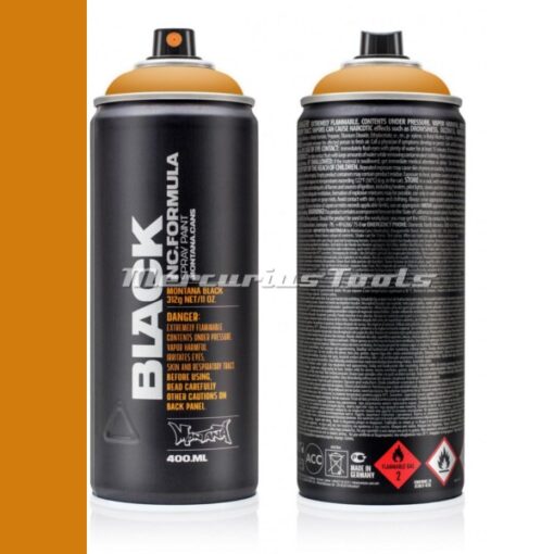 Topaz BLK1050 lak in spuitbus 400ml -Montana Black