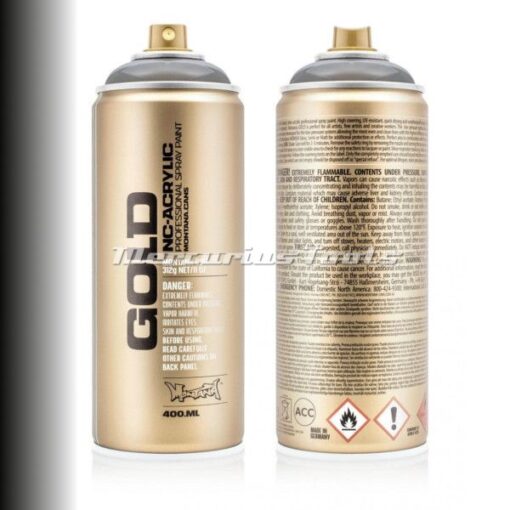 Transparent Black T9000 lak in spuitbus 400ml -Montana Gold