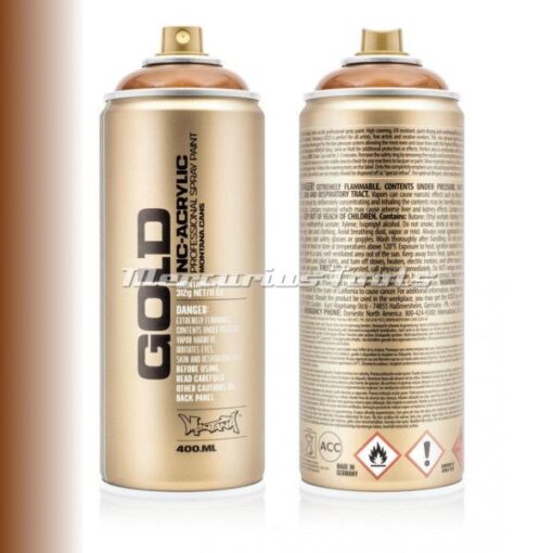 Transparent Hazelnut T8310 lak in spuitbus 400ml -Montana Gold