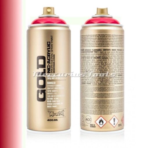 Transparent Ketchup T3040 lak in spuitbus 400ml -Montana Gold