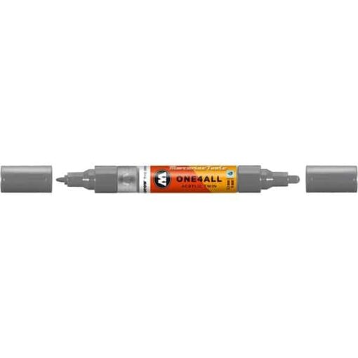Twin marker Grey Blue Dark Molotow One4All 1,5mm - 4mm acrylic