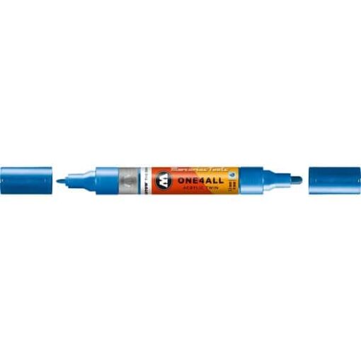 Twin marker Metallic Blue Molotow One4All 1,5mm - 4mm acrylic
