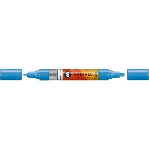 Twin marker Shock Blue Middle Molotow One4All 1,5mm - 4mm acrylic