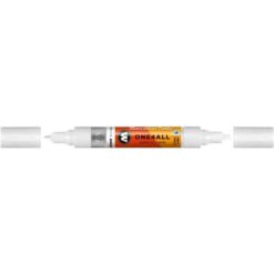 Twin marker Signal White Molotow One4All 1,5mm - 4mm acrylic