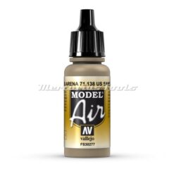 US Sand 71138 Vallejo Airbrush verf Model Air acryl 17ml