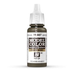 Us Olive Drab 70887 Model Color acryl Vallejo verf 17ml