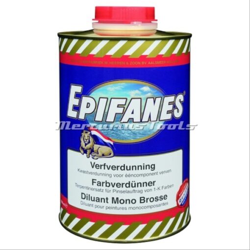 Verf verdunning botenlak 1 liter blik –Epifanes