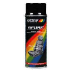Vinylspray zwart in spuitbus 400ml -Motip 04066