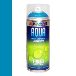 Watergedragen lak lichtblauw RAL5012 in 350ml spuitbus -DupliColor Aqualine