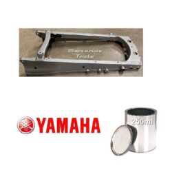 Yamaha Frame zilver metallic blik 250ml op kleur gemengd