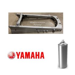 Yamaha Frame zilver metallic spuitbus 400ml op kleur gemengd