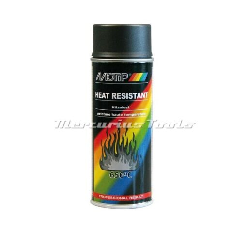 hittebestendige lak antraciet mat Motip 04037