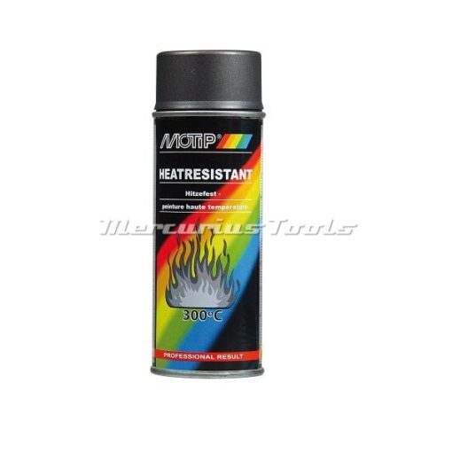 hittebestendige lak donker antraciet mat Motip 04030